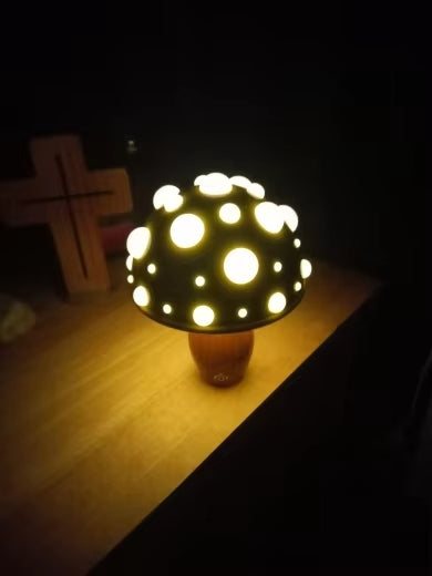 Fly Amanita Mushroom Lamp